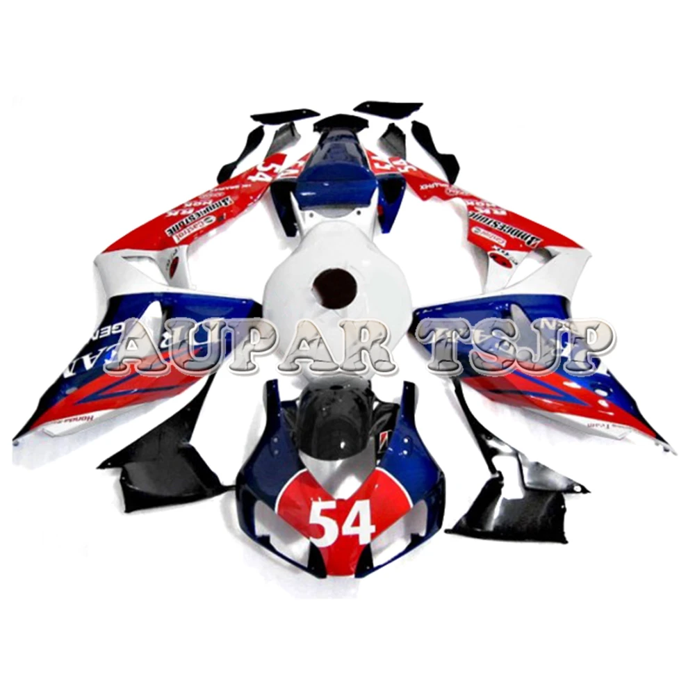 

Sportbike Body Kit Fit For Honda CBR1000RR 2006 2007 CBR 1000RR 06 07 ABS Plastic Fairing Bodywork Kit Red White Blue 54 Cowling