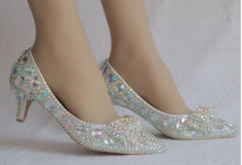 Женские туфли больших размеров новинка 2019 свадебные на высоком каблуке 5 см с