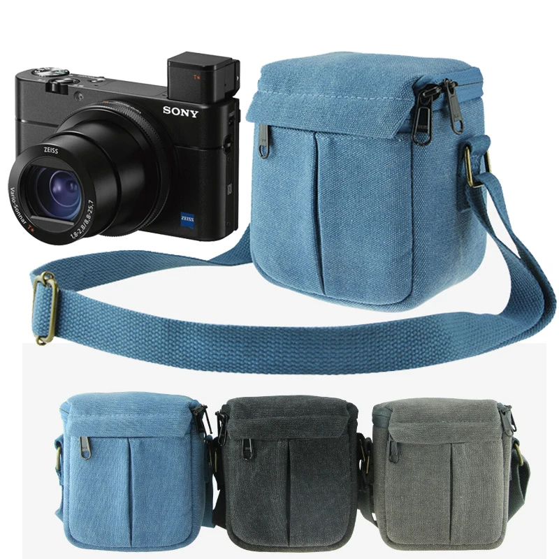 Camera Bag Case For Canon Powershot G1X Mark II G1X2 G16 G15 G12 G11 G10 G7X SX730 SX700 SX170 for Fujifilm XA5 X10 XE2 X-A2 XA3