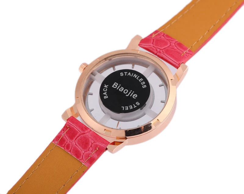 Мужские часы скелетоны Kaiverrus Hollow Reloj Hombre mekko kvartsi rannekello nahka nauha naiset kello relojes|Женские