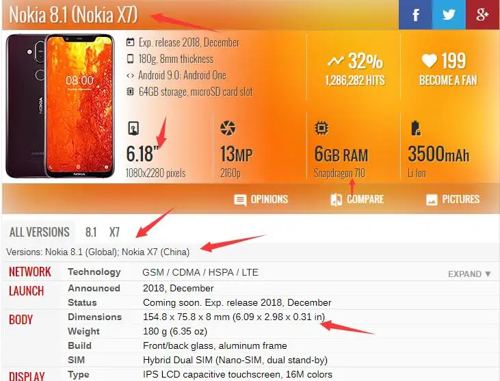 Задняя крышка для NOKIA X7/8 1 стекло + Поликарбонат пластик 8 задняя корпуса замена