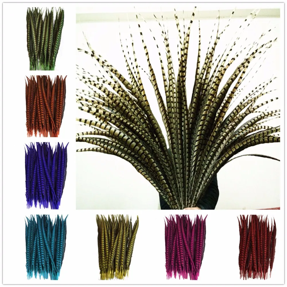 Wholesale10/50pcs70 80cm 28 32 дюймов фазан хвост перо оргии украшения/леди Амхерст Фазан