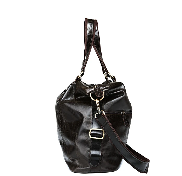 Кожаная мужская сумка повседневная через плечо сумка-мессенджер из вощеной кожи