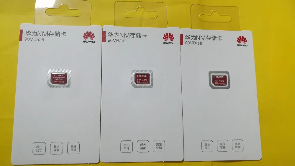 90 МБ/с./с Оригинальная карта huawei NM Nano 64 Гб/128 ГБ/256 ГБ применяется к P30 Pro Mate20 X с USB3.1 Gen