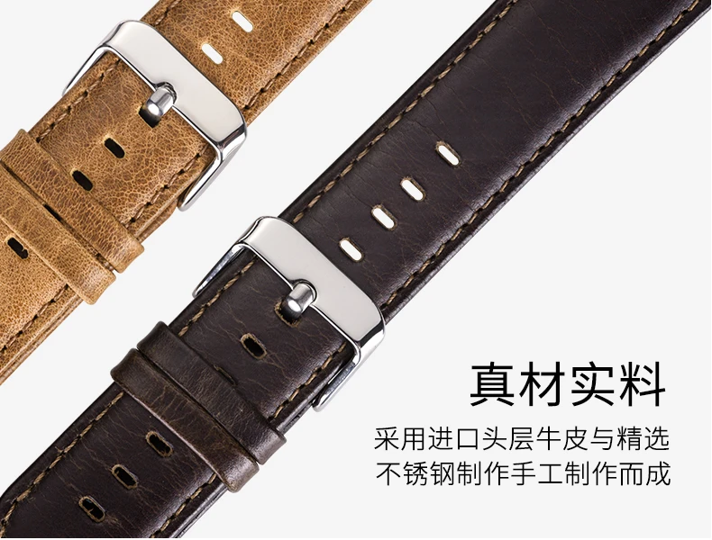 Серия Crazy Horse для Fitbit Blaze ремешок для часов Crazy Horse кожа замша кожа 23 мм смарт-часы ремешок