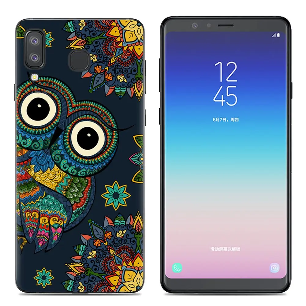Phone Case For Samsung Galaxy A9 Star A8 Global 6.3-inch Cute Cartoon High Quality Painted TPU Soft Silicone Cover |