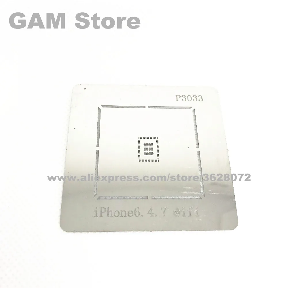 

339S0228/0242/0231 BGA Stencil iPhone 6 6Plus wifi IC Reballing Chip Pins Soldering Heating Template Tin Plant Steel Net P3033