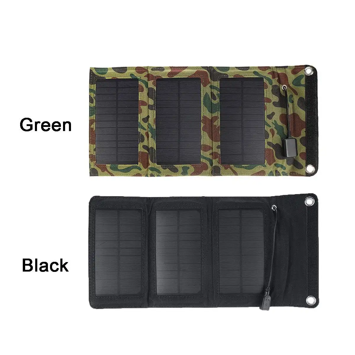 3 солнечные панели SunPower складное зарядное устройство на солнечных батареях 5,5 В USB 7,5 Вт выходные устройства Портативные солнечные панели для смартфонов