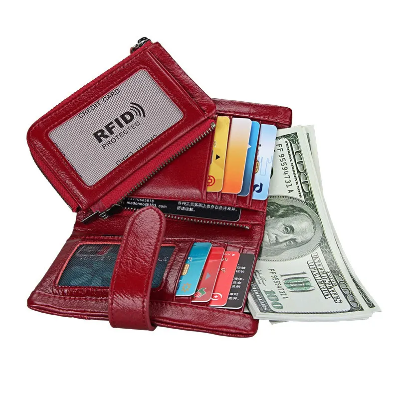 Амалфеи Rfid Walet портмоне Для мужчин Натуральная кожа кошелек для монет человек