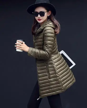 

Fashionable Coat Jacket Women Hooded Warm Parkas Bio Fluff Parka Coat Hight Quality Female MIEGOFCE New Winter Collection Pop