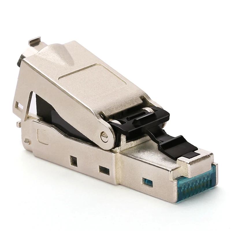 CAT6 CAT7 экранированный металлический модульный инструмент со стеклянной головкой