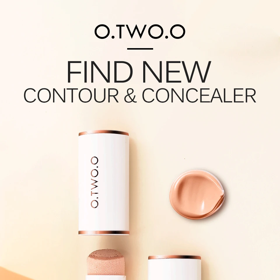 O. TWO. O Air Cushion консилер Стик полное покрытие контур лицо стойкий макияж основа скрывает поры бронзатор косметика