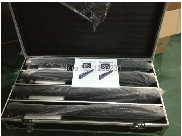 

China led stage lights 8pcs*10W white color cree led beam bar lights led pixel beam moving bar light 8 eyes led dj equipment