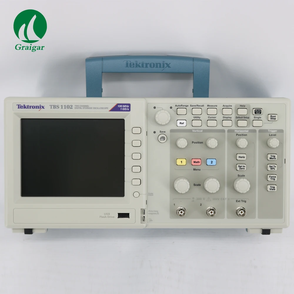 

Новый цифровой осциллограф Tektronix TBS1102 с USB-подключением к ПК