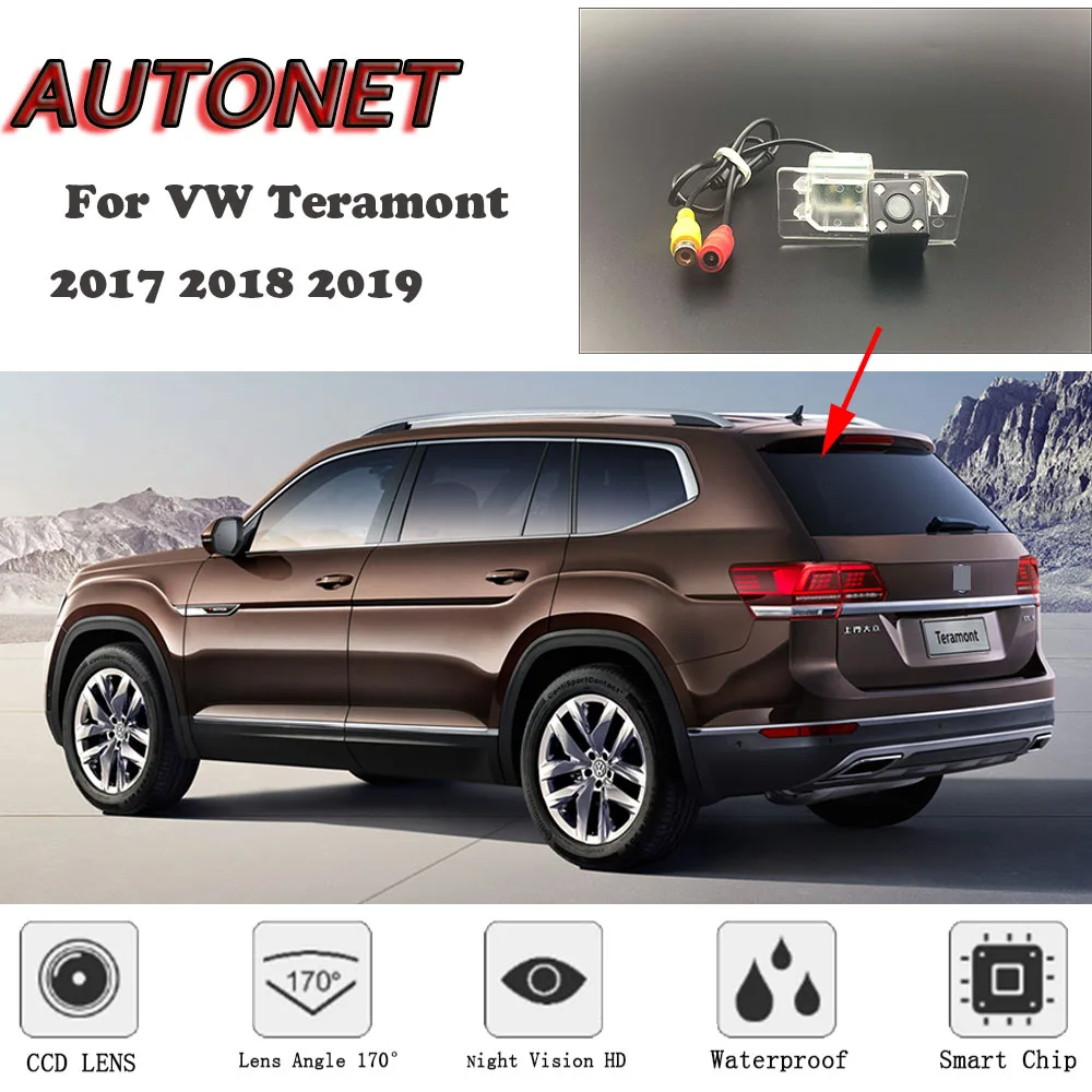 Камера заднего вида AUTONET для Volkswagen VW Teramont 2017 2018 2019 камера ночного видения