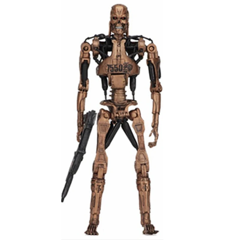 NECA Терминатор T1000 T800 металлический пюре Терминатор фигурка игрушка кукла Коллекция Модель подарок