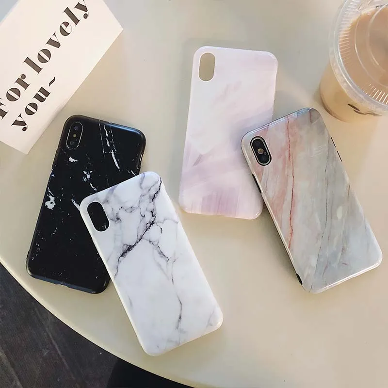 Для iPhone 7 Deluxe Мрамор чехол для телефона 6 6S 8 плюс мягкий силиконовый X XS Max XR |
