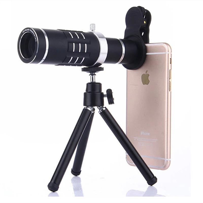 Объектив мобильного телефона 18X телефото HD фото телескоп фотография дальний