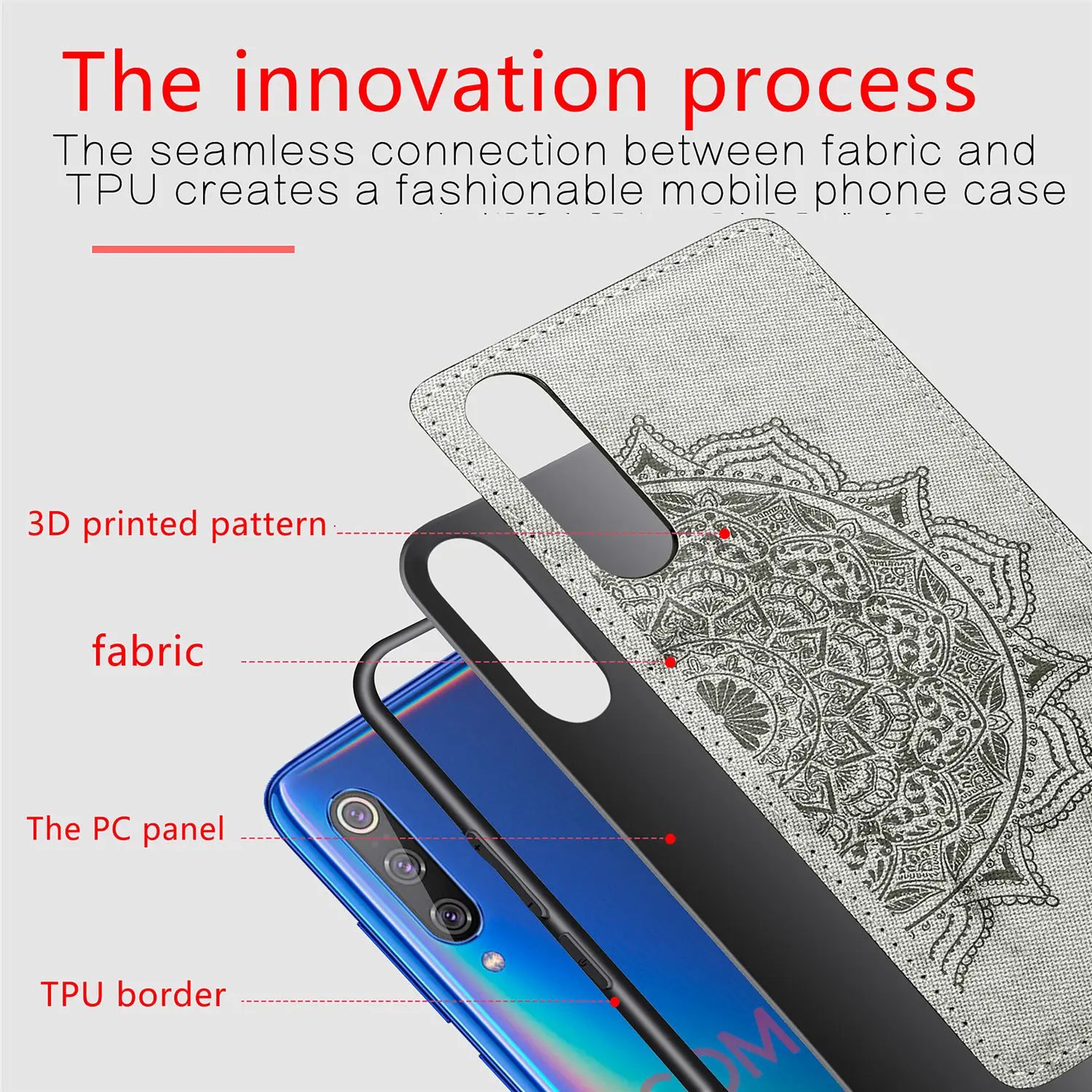 Чехол для Xiaomi Mi 9 чехол 8 Lite Redmi 6 7 Note Pro тканевый каркас из ТПУ телефона 9|Бамперы| |