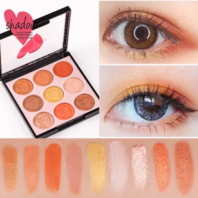 Провести жить палитры теней 9 Цвета блеск матовый для век Long Lasting палитра