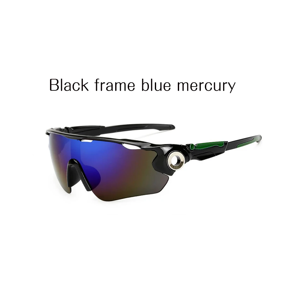 Black Blue WorthWhile, спортивные очки для велосипеда, поляризационные солнцезащитные очки для велоспорта, UV400, для мужчин и женщин, для улицы, для горного велосипеда, для рыбалки, очки, солнцезащитные очки - Цвет: Black Blue
