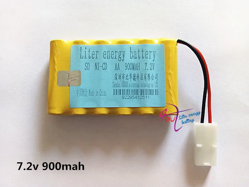 

Литровая батарея энергии HQ510 HQ513 523RC автомобиль RC грузовик RC лодка RC Танк 7,2 v 900mAh Ni-CD аккумуляторная батарея