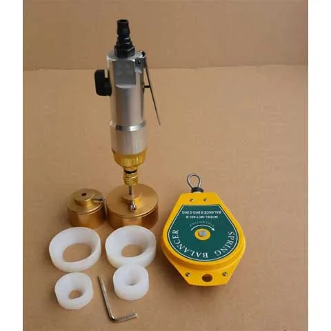 Ручное пневматическое оборудование для укупорки и упаковки крышек размер 1 50