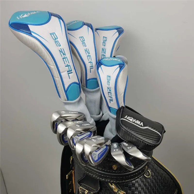 preço Clubes De Golfe Feminino Honma Bezeal 525 Ferros De Golfe Ms. Clube Conjunto Eixo Grafite L Dobra Sem Saco