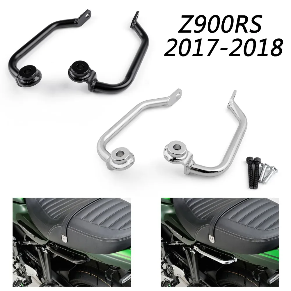 Areyourshop Motorcycle Accessories Passenger Rear Seat Handle Grab Bar Hand Rail For Kawasaki Z900RS 2017-2018 Motor Parts