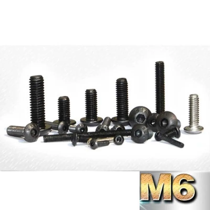 Шестигранные винты с шестигранной головкой M6 полукруглой болты из легированной