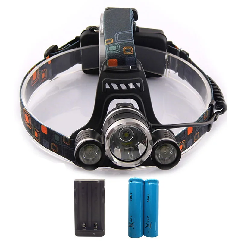 XM L CREE XML T6 5000 люмен Фонарь с креплением на голову зарядным устройством 18650|led headlamp