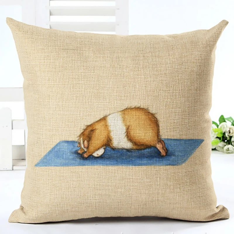 Наволочка для йоги наволочка домашнего декора льняная | Дом и сад