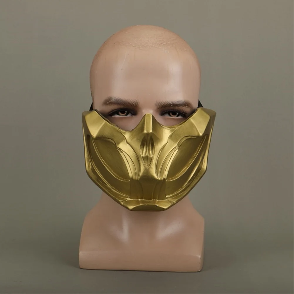 Игра Mortal Kombat 11 Скорпион маска полный Скорпион Человек косплей маска Хэллоуин реквизит подарки маска Высокое качество