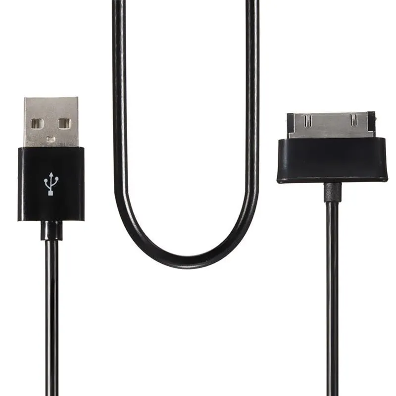 Черный USB-кабель для синхронизации данных и зарядки 1 м Samsung Galaxy Tablet 2 7 0 Plus 8 9 10 v P1000