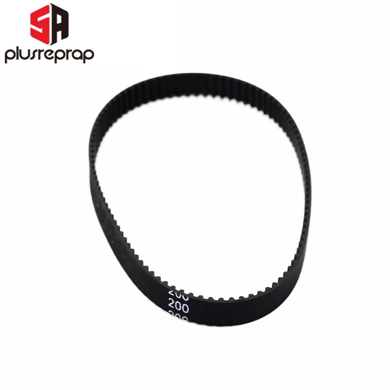 2 шт./лот 3D принтера замкнутый резиновый синхронный ремень GT2 закрытый 200 2gt 6