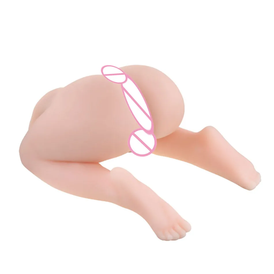 Новый анальный секс Куклы Реалистичная Страстный Big Ass & Вагина полный