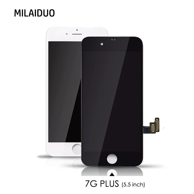 ЖК-дисплей для iPhone 7 Plus сенсорный экран дигитайзер сборка Замена Apple без битых
