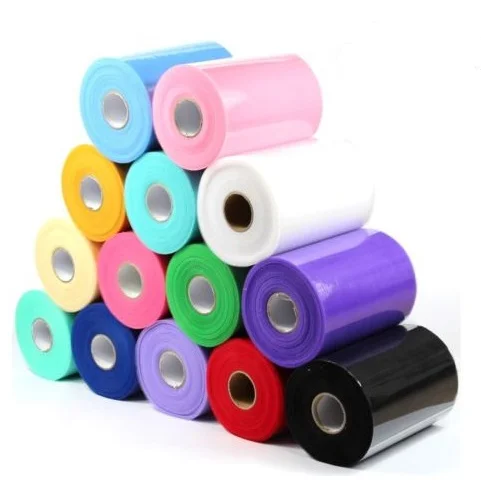 

Tulle Roll Spool 6"x100yd Wedding Net Sheer Decor Banner Garland Tassel Chair Bow Sash Diy Tutu Skirt Fabric Gift Craft Wrap new