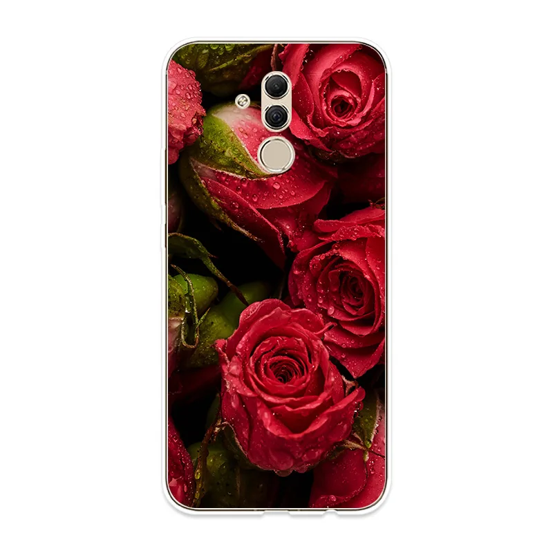 Чехол для телефона Huawei Mate 8 9 10 20 Lite Pro чехол с красивыми цветами силиконовый |