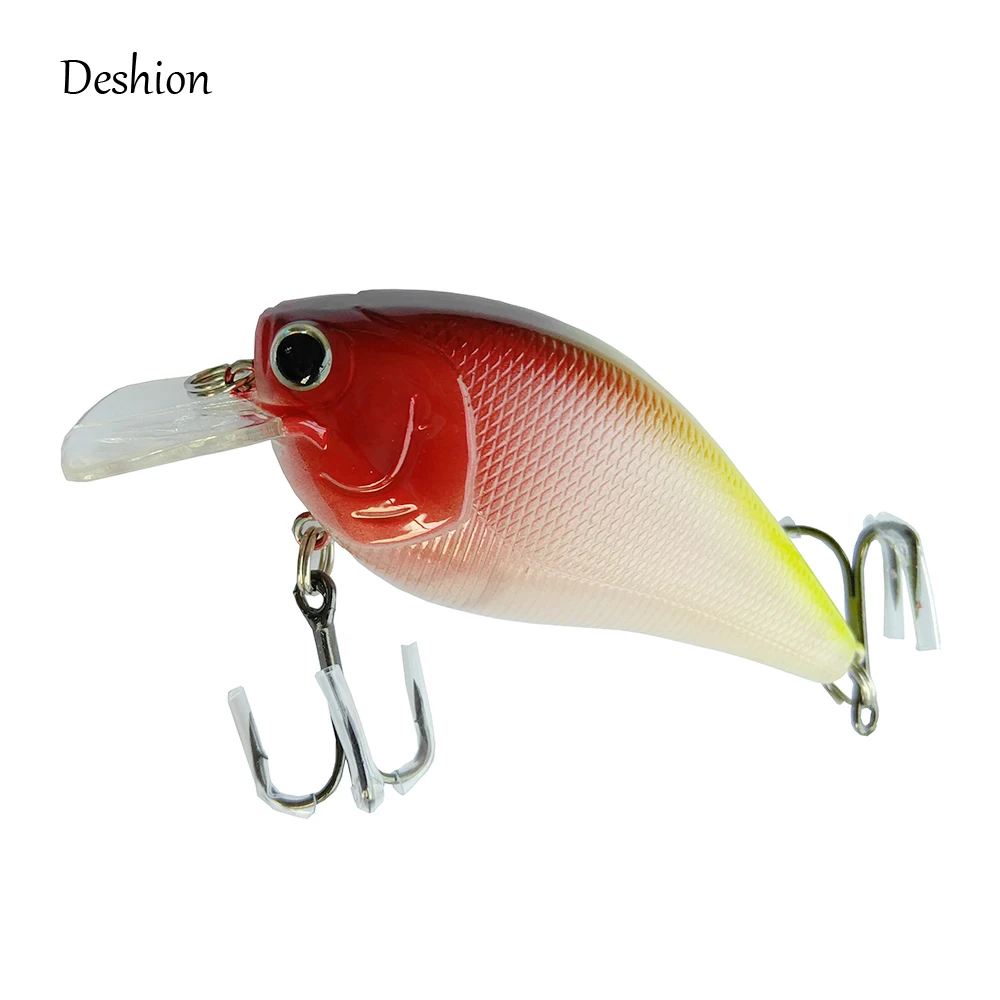 Deshion 8cm 16g Crankbait Fishing Lure Artificial Crank Hard Bait Topwater Minnow Wobblers Japan Fish Lures | Спорт и развлечения