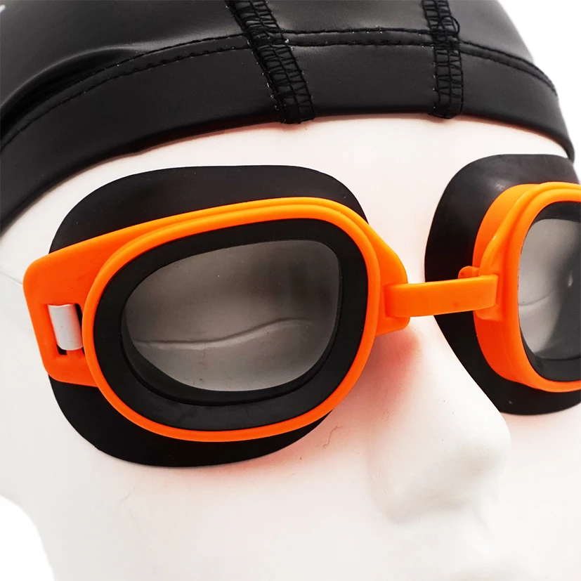 Простые детские плавательные очки качественные для мальчиков и девочек плавания