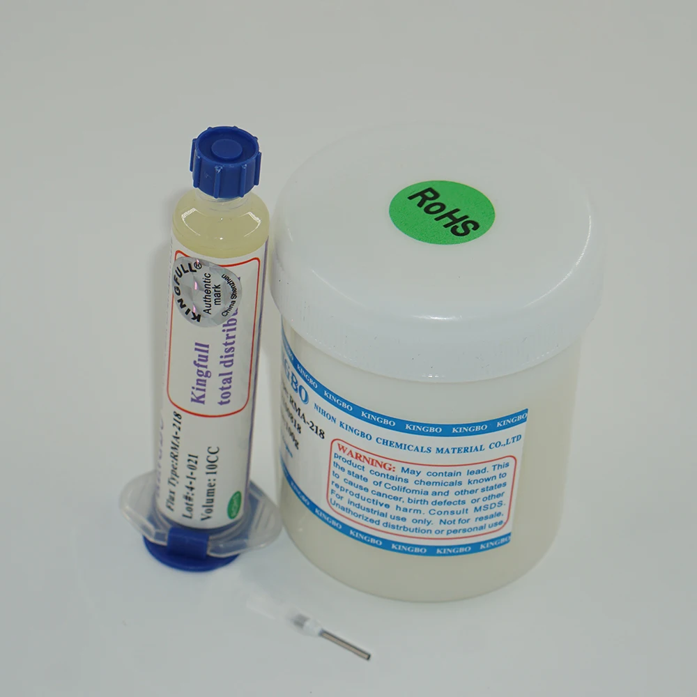 Акции clear Kingbo RMA-218 bga паяльная паста 100 г для SMT реболлинга