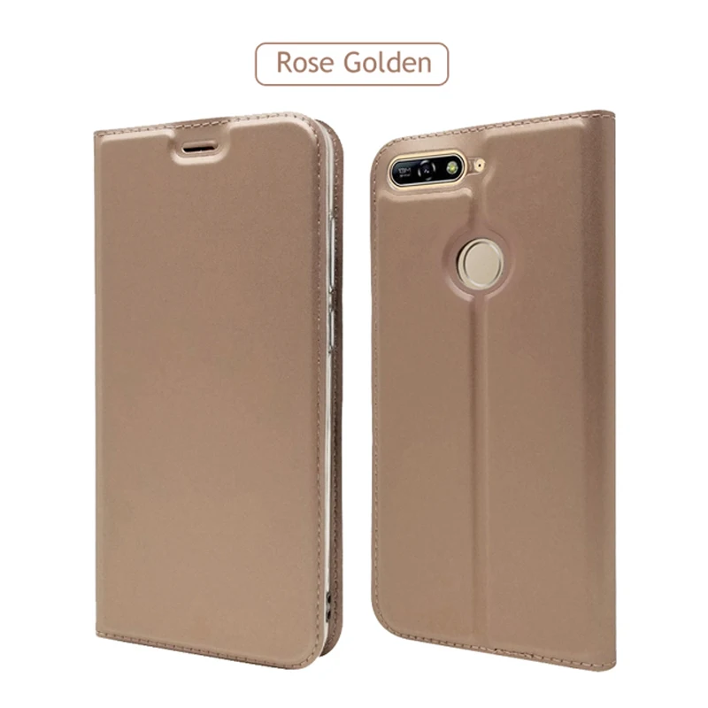 Rose Gold Чехол для huawei Honor 7A Pro, чехол ZROTEVE, кошелек, чехол для huawei Honor 7A, DUA-L22, чехол, флип, кожаный чехол для huawei 7A RU, чехол s - Цвет: Rose Gold