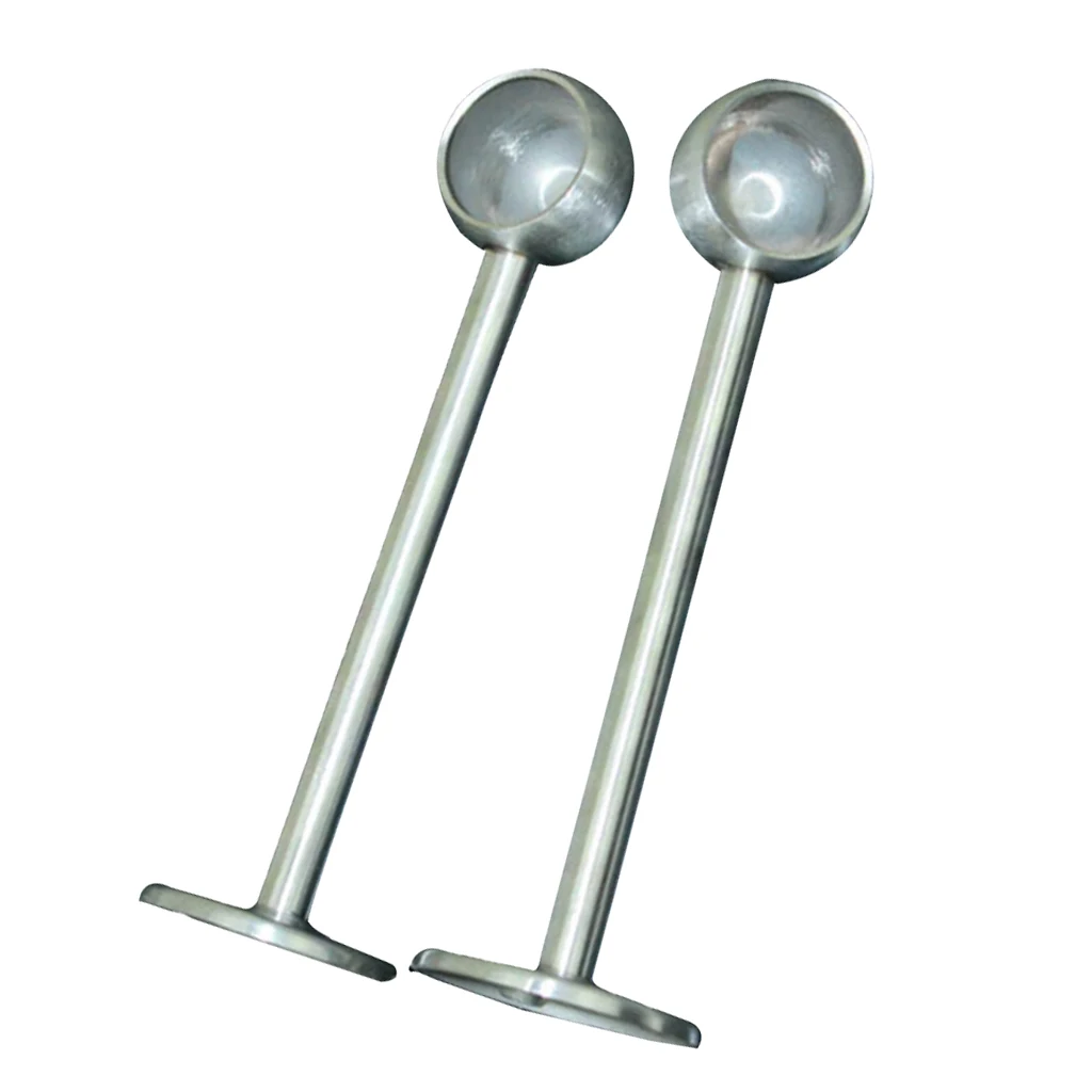 2 шт. потолочный кронштейн держатель для душевой занавески из нержавеющей стали