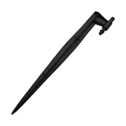 Садовый разбрызгиватель опорный стержень лужайка микро-сопло держатель с 4 мм Барб сельское хозяйство инструменты Парниковый Сад аксессуары 20 шт