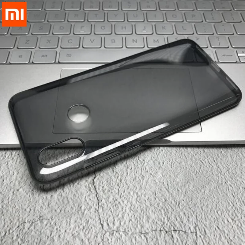 Оригинальный чехол для Xiaomi Mi 8 мягкий силиконовый из ТПУ MI A2 задний Чехол Mi8 6X