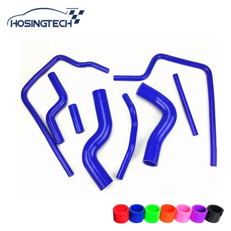 HOSINGTECH комплект силиконовых шлангов радиатора для Subaru Impreza GC8 GF8 STI EJ20 EJ25 WRX 96 00|kit