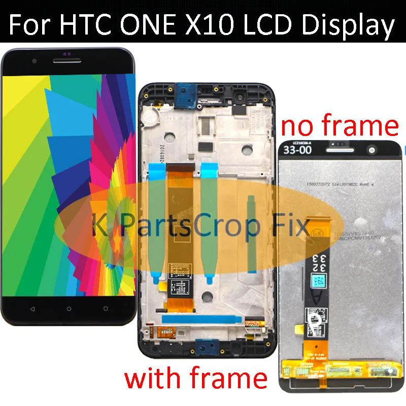 ЖК дисплей 1920X108 для HTC ONE X10 кодирующий преобразователь сенсорного экрана в сборе