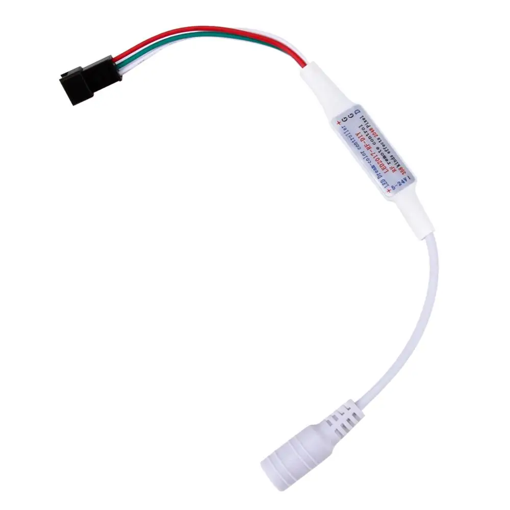 14 ключ RGB беспроводной пульт дистанционного управления DC 5 в 12 В мини RF Dream-color контроллер для WS2812B WS2811 светодиодные ленты