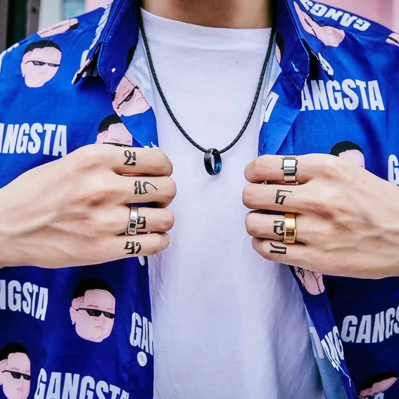 Кольцо унисекс из нержавеющей стали с полированным покрытием | Украшения и